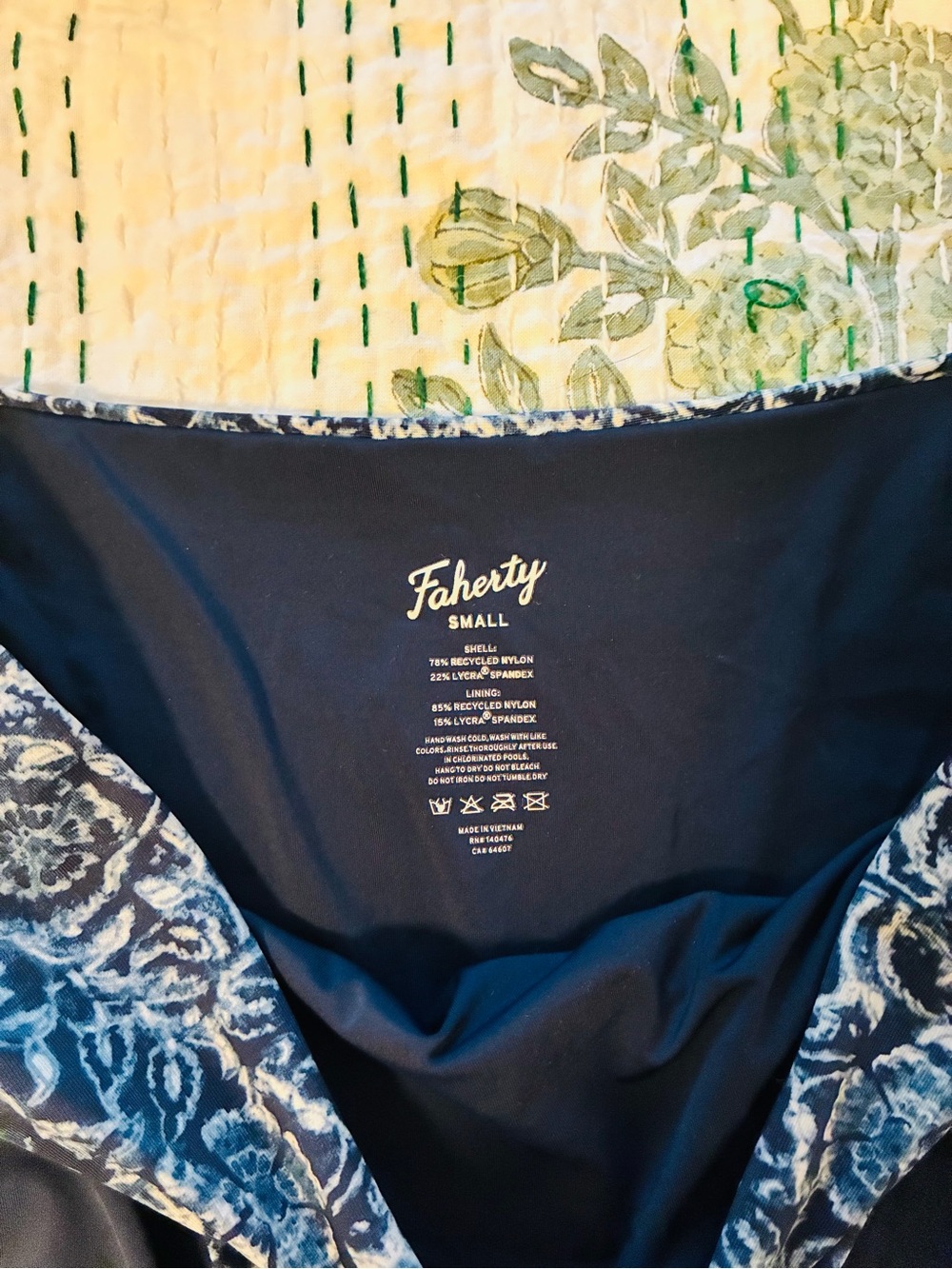 Faherty Indigo Batik Bikini - Picture 2 of 4